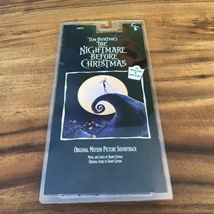 RARE Nightmare Before Christmas Original Soundtrack Cassette